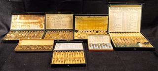 LOT 7 POCKET WATCH SWEEP HANDS TUBES WINDING STEM CROWN ASSORTMENT SLEEVE ASSORT